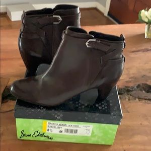 👀💃❗️2 PAIRS LIKE NEW SAM EDELMAN leather bootie